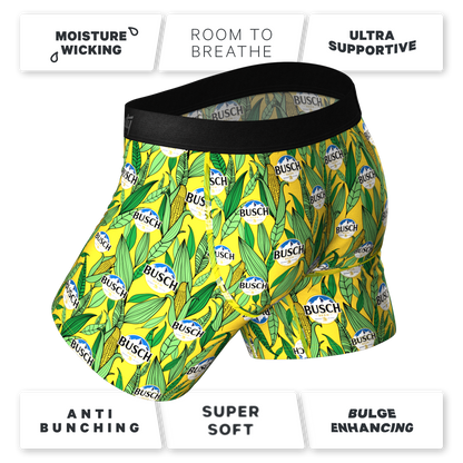  The Down To Shuck | Official Busch Light Corn Ball Hammock® Pouch Underwear