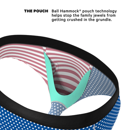  The Ellis Island | USA Flag Ball Hammock® Pouch Underwear Briefs