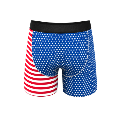  The Ellis Island | USA Flag Ball Hammock® Pouch Underwear