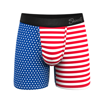  The Ellis Island | USA Flag Ball Hammock® Pouch Underwear