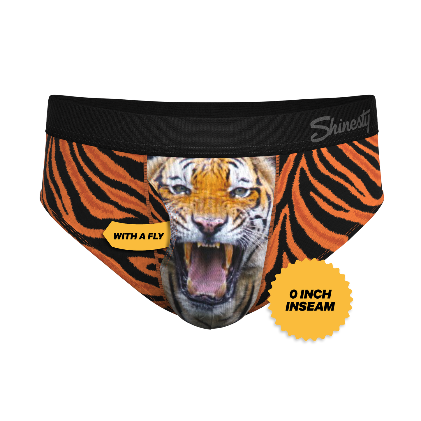  The Feral Feline | Tiger Print Ball Hammock® Pouch Underwear Briefs