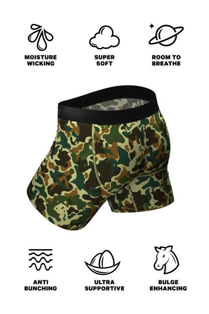  The Forni Camo | Camouflage Ball Hammock® Pouch Underwear