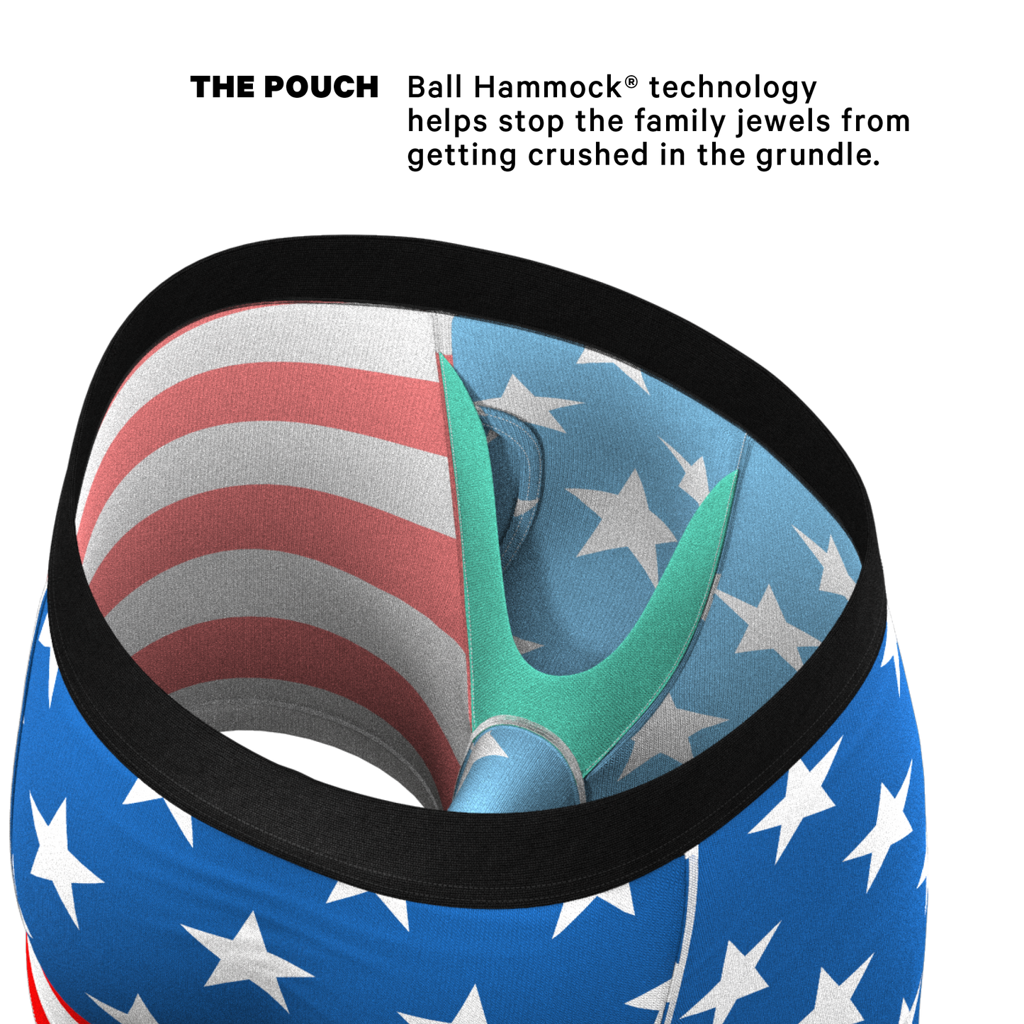  The Fourth Of July | Ball Hammock® Pouch Underwear With Fly 3 Pack