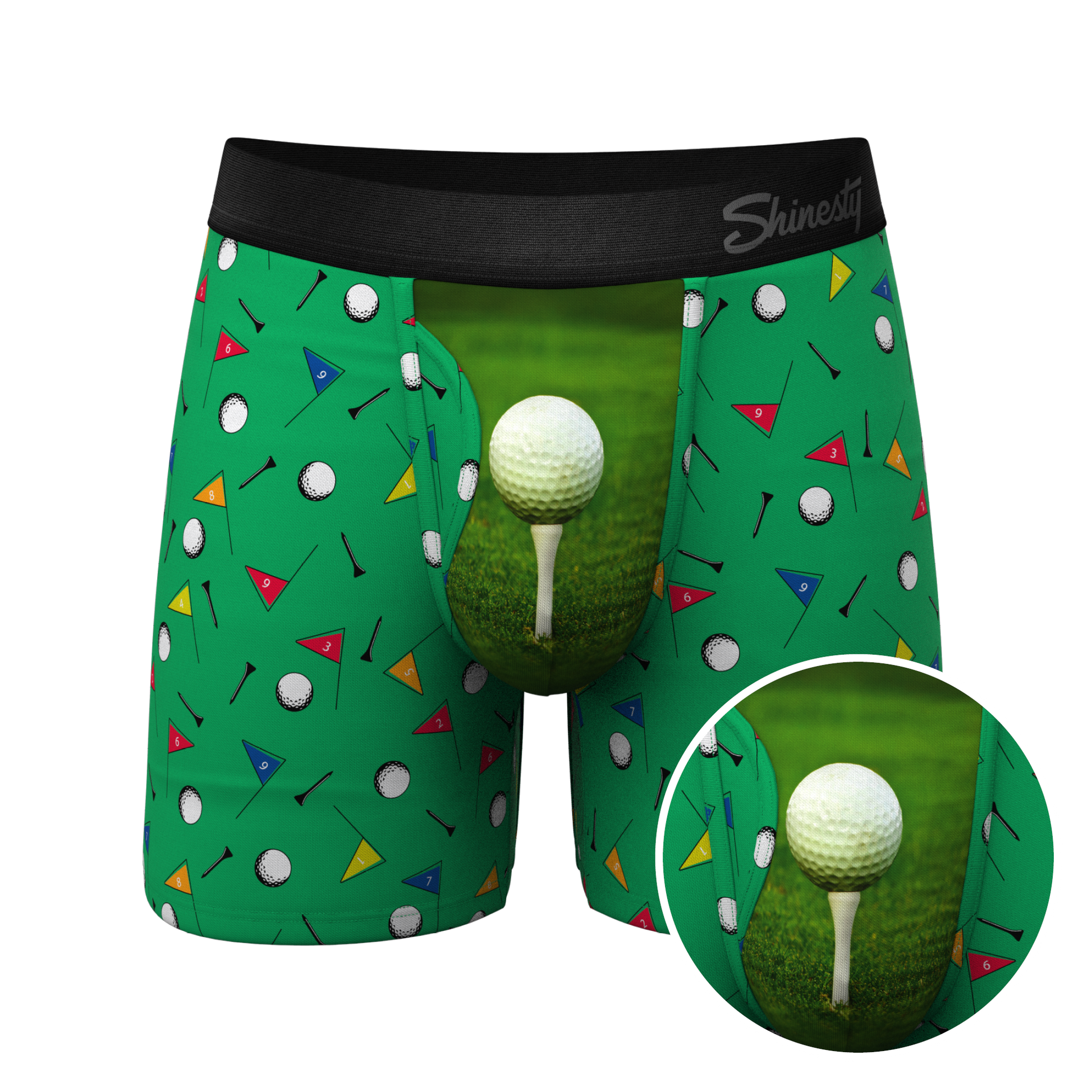  The Front Nine | Golf Ball Hammock® Pouch Underwear With Fly