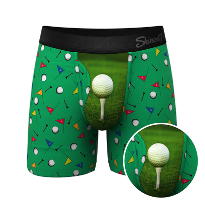  The Front Nine | Golf Ball Hammock® Pouch Underwear With Fly