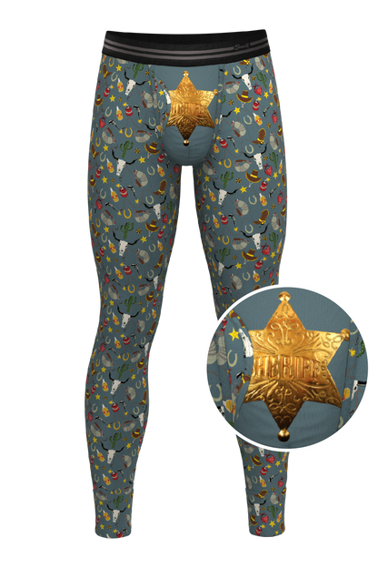  The Giddy Up | Sheriff Badge Ball Hammock® Long Johns | Pre-Order | Ships Mid-January 2024