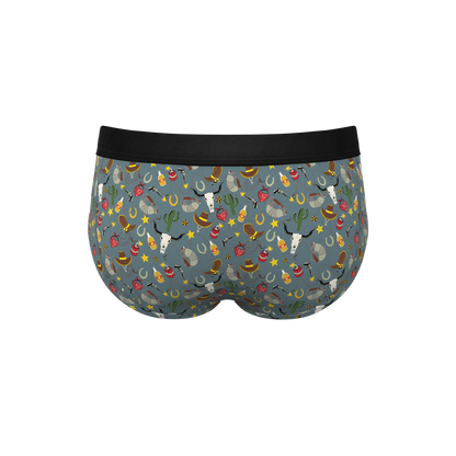  The Giddy Up | Sheriff Badge Ball Hammock® Pouch Underwear Briefs