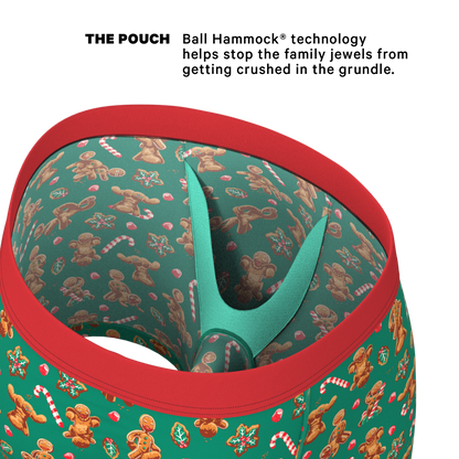  The Ginger Rail | Gingerbread Ball Hammock® Pouch Underwear