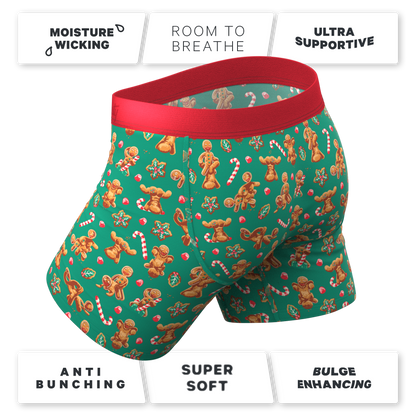  The Ginger Rail | Gingerbread Ball Hammock® Pouch Underwear