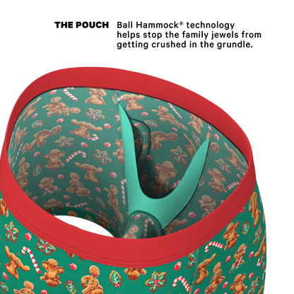  The Ginger Rail | Gingerbread Ball Hammock® Pouch Underwear With Fly