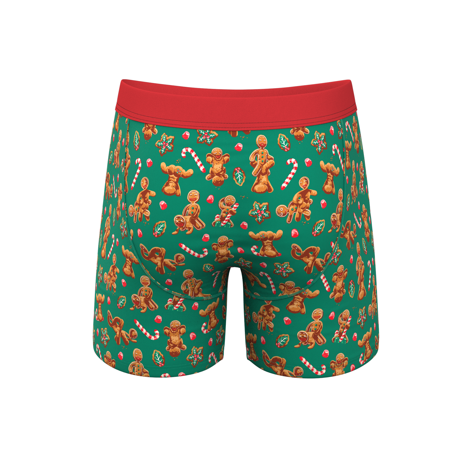  The Ginger Rail | Gingerbread Ball Hammock® Pouch Underwear With Fly