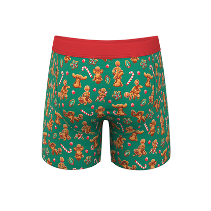  The Ginger Rail | Gingerbread Ball Hammock® Pouch Underwear With Fly