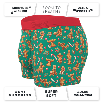  The Ginger Rail | Gingerbread Ball Hammock® Pouch Trunks Underwear