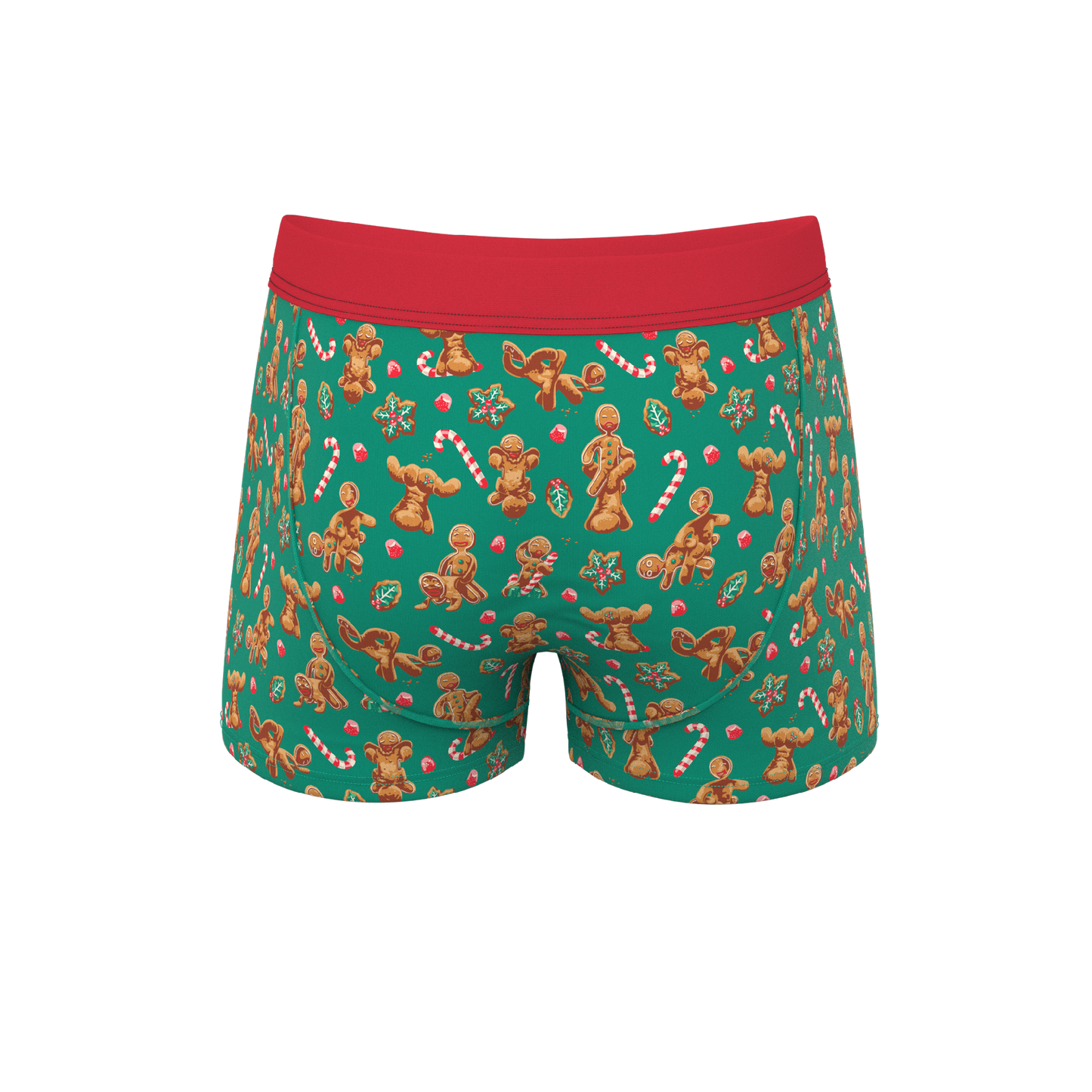  The Ginger Rail | Gingerbread Ball Hammock® Pouch Trunks Underwear