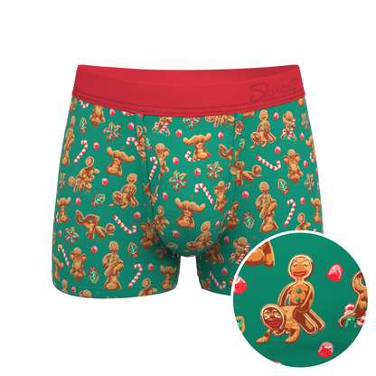  The Ginger Rail | Gingerbread Ball Hammock® Pouch Trunks Underwear