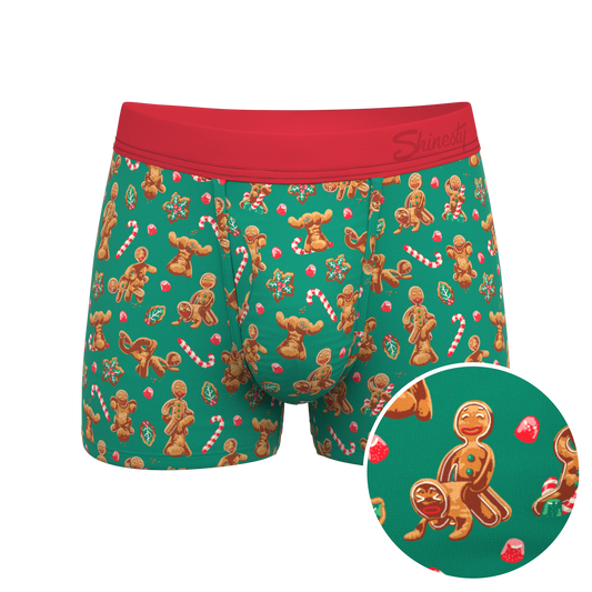  The Ginger Rail | Gingerbread Ball Hammock® Pouch Trunks Underwear