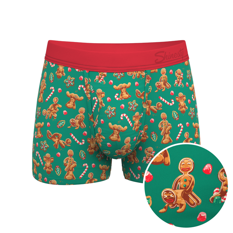  The Ginger Rail | Gingerbread Ball Hammock® Pouch Trunks Underwear