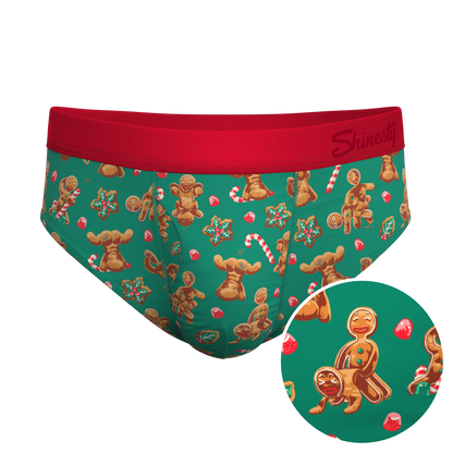  The Ginger Rail | Gingerbread Ball Hammock® Pouch Underwear Briefs