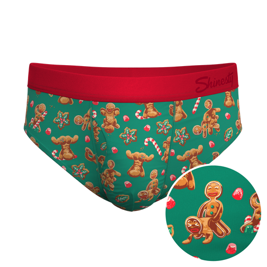  The Ginger Rail | Gingerbread Ball Hammock® Pouch Underwear Briefs