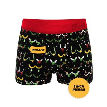  The Goodie Garland | Christmas Tinsel Busts Ball Hammock® Pouch Trunks Underwear