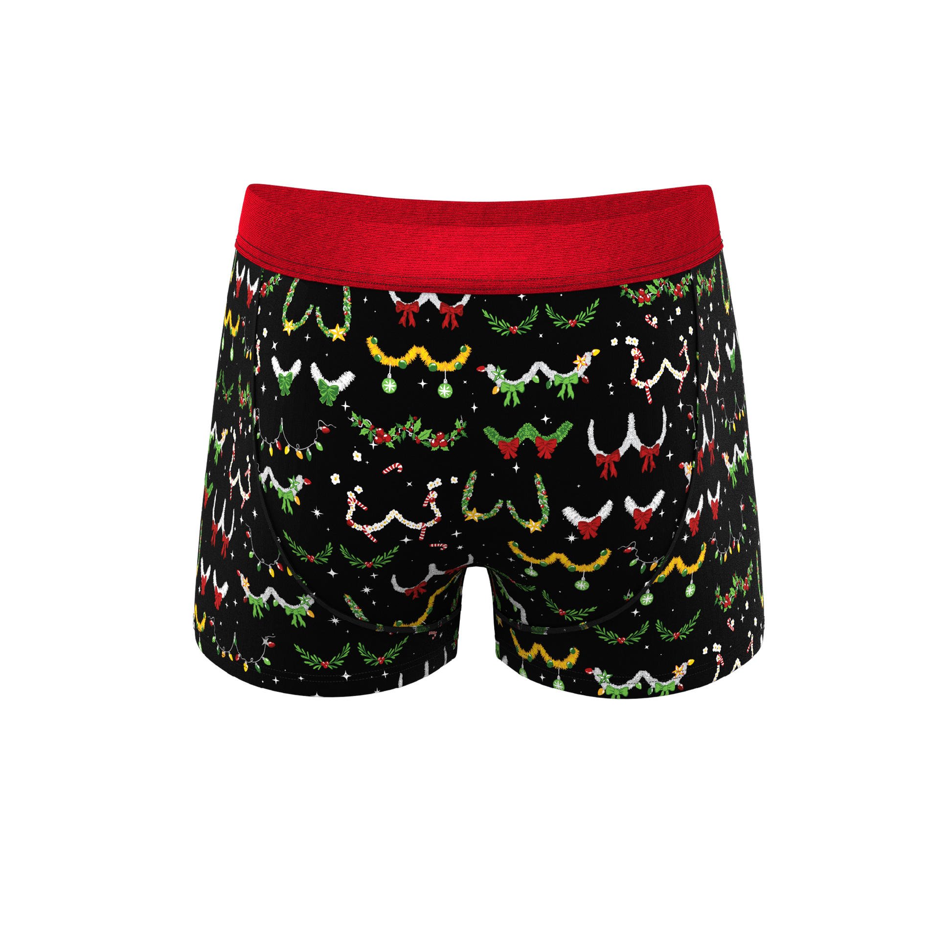  The Goodie Garland | Christmas Tinsel Busts Ball Hammock® Pouch Trunks Underwear