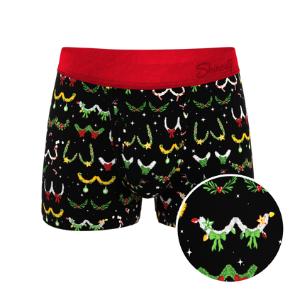  The Goodie Garland | Christmas Tinsel Busts Ball Hammock® Pouch Trunks Underwear