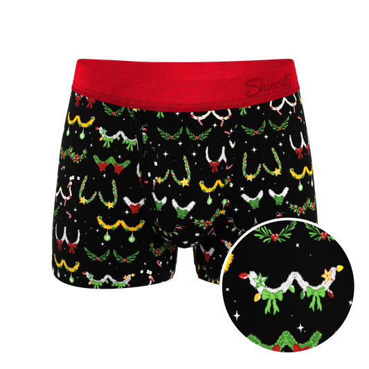  The Goodie Garland | Christmas Tinsel Busts Ball Hammock® Pouch Trunks Underwear