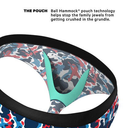  The Grand Finale | USA Camouflage Ball Hammock® Pouch Underwear Briefs