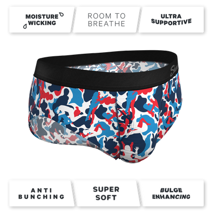  The Grand Finale | USA Camouflage Ball Hammock® Pouch Underwear Briefs