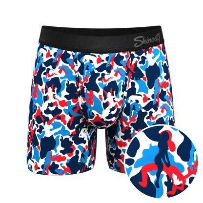  The Grand Finale | USA Camouflage Ball Hammock® Pouch Underwear