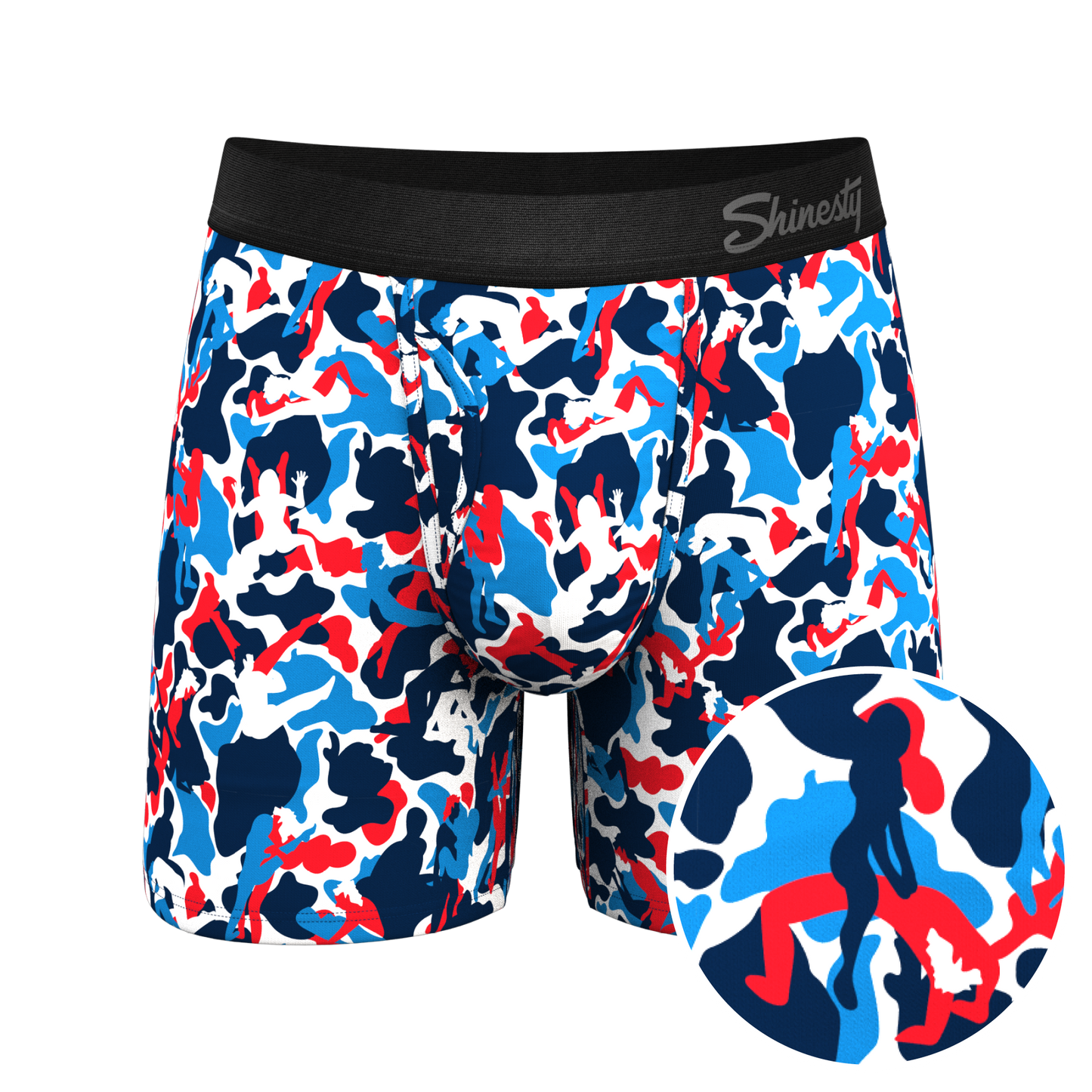  The Grand Finale | USA Camouflage Ball Hammock® Pouch Underwear With Fly