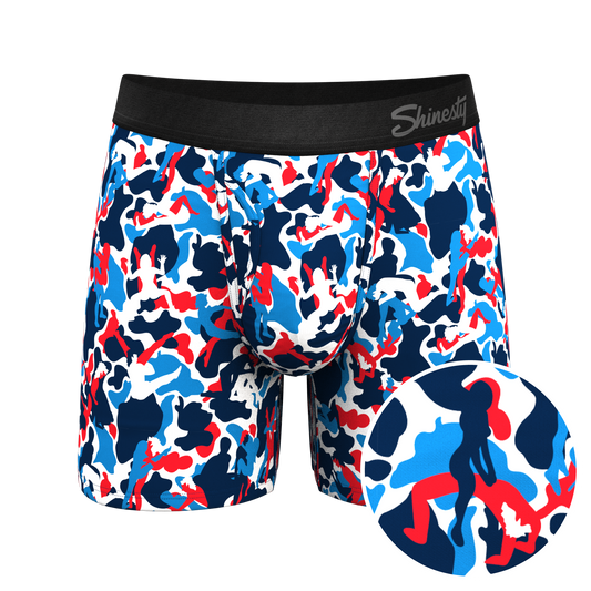  The Grand Finale | USA Camouflage Ball Hammock® Pouch Underwear With Fly