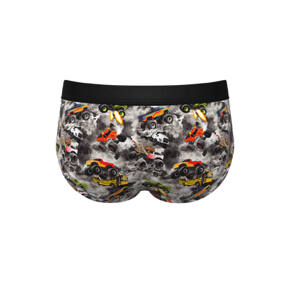  The Here Be Monsters | Monster Truck Ball Hammock® Pouch Underwear Briefs