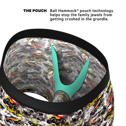  The Here Be Monsters | Monster Truck Ball Hammock® Pouch Underwear