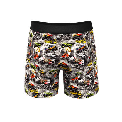  The Here Be Monsters | Monster Truck Ball Hammock® Pouch Underwear With Fly