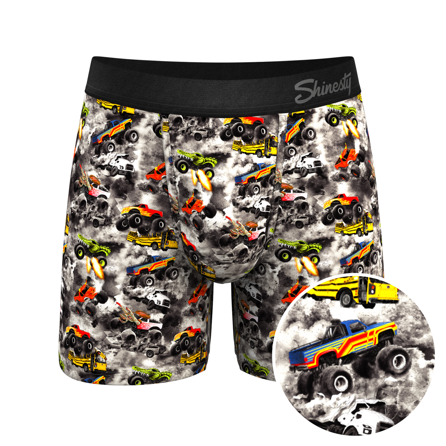  The Here Be Monsters | Monster Truck Ball Hammock® Pouch Underwear