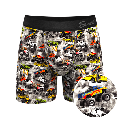  The Here Be Monsters | Monster Truck Ball Hammock® Pouch Underwear