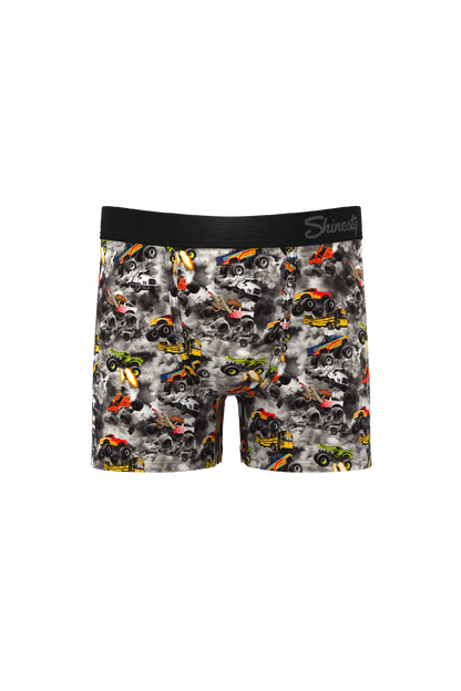 The Here Be Monsters | Monster Truck Boys Boxers