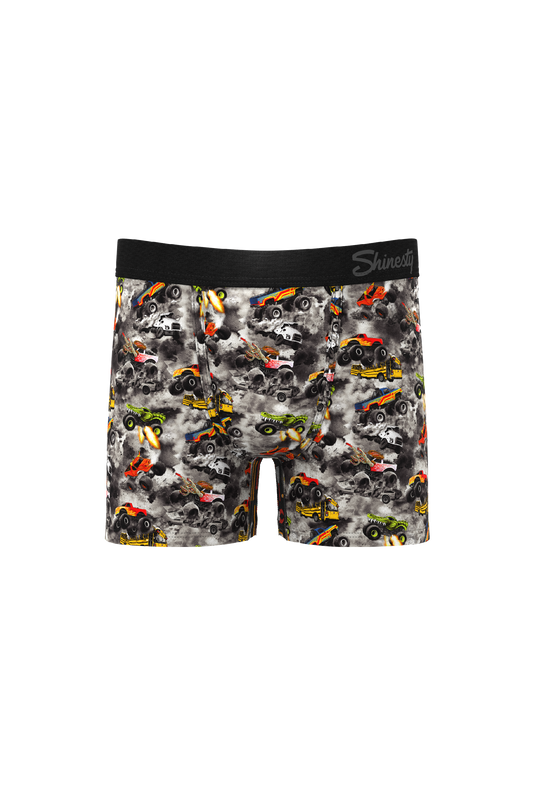  The Here Be Monsters | Monster Truck Boys Boxers