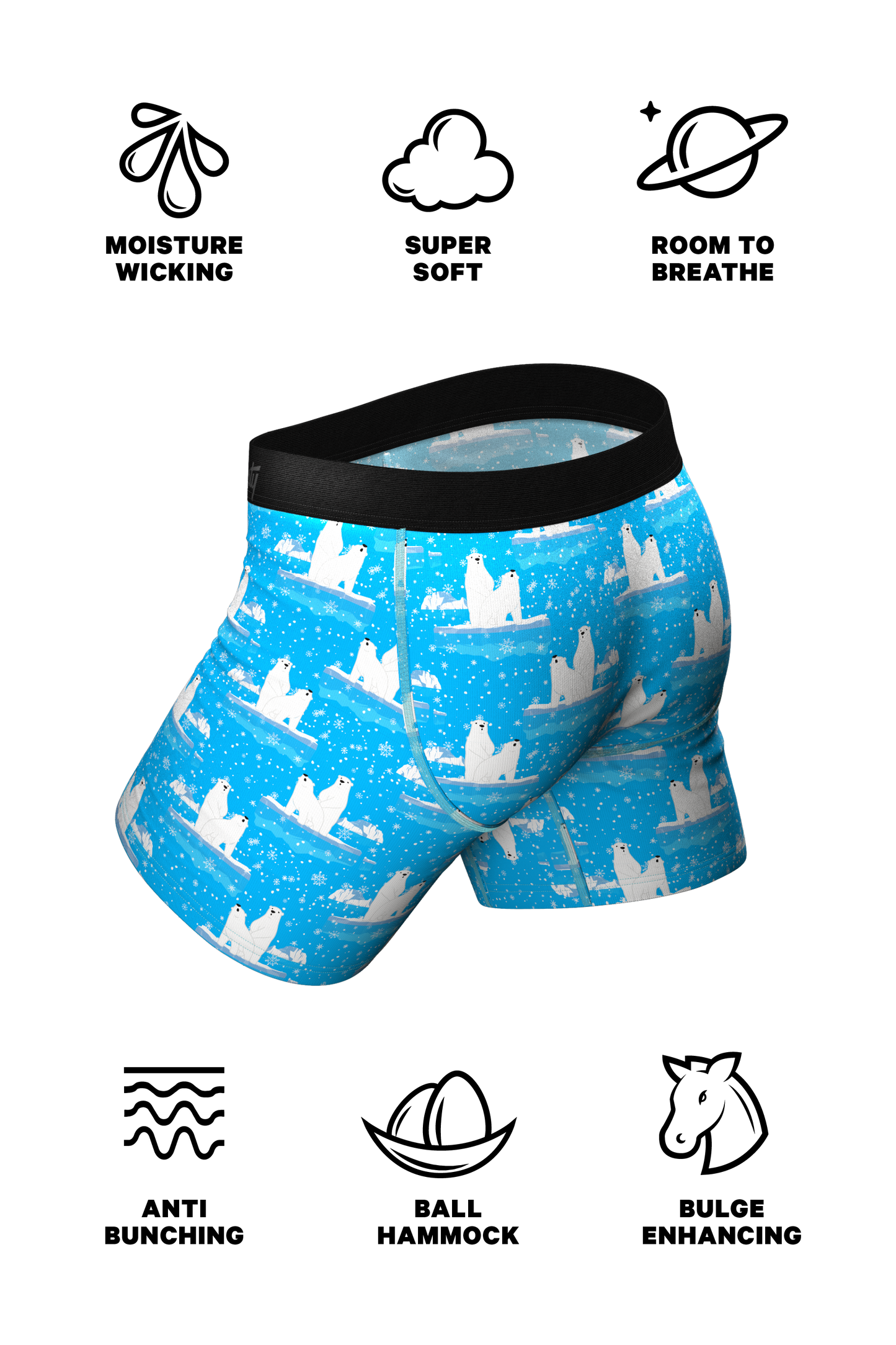  The How Coke Is Made | Polar Bear Ball Hammock® Pouch Underwear