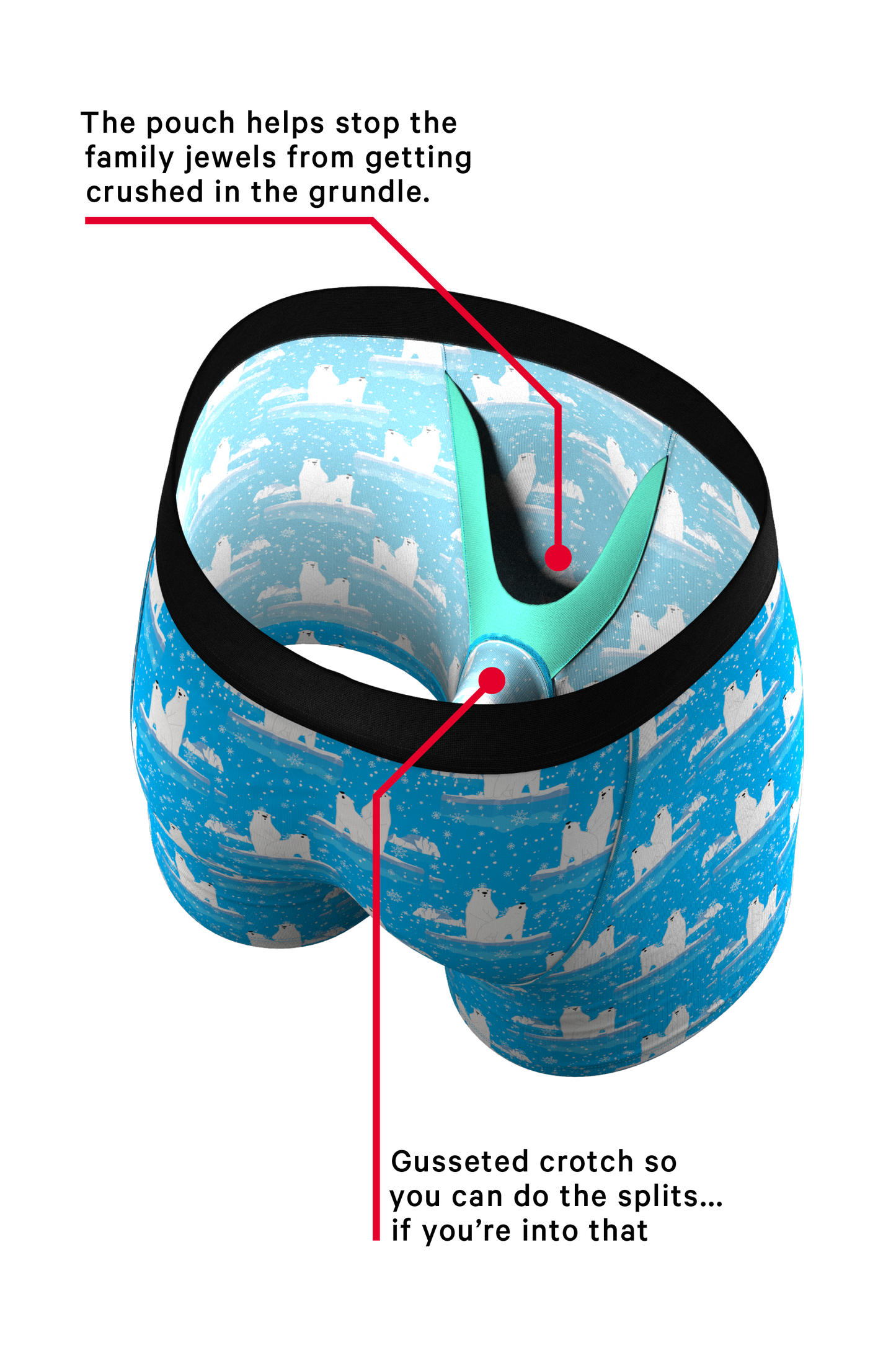  The How Coke Is Made | Polar Bear Ball Hammock® Pouch Underwear With Fly