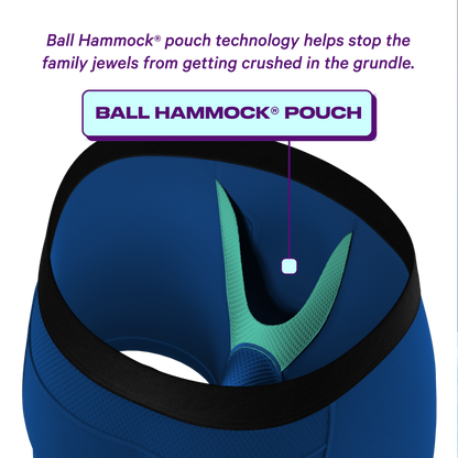  The Hurricane | Blue ParadICE™ Cooling Ball Hammock® Underwear