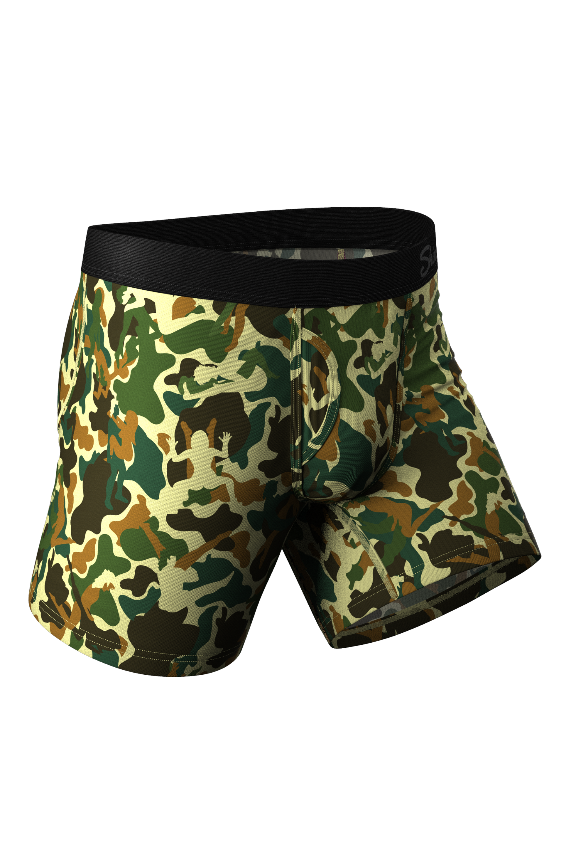  The Forni Camo | Camouflage Ball Hammock® Pouch Underwear