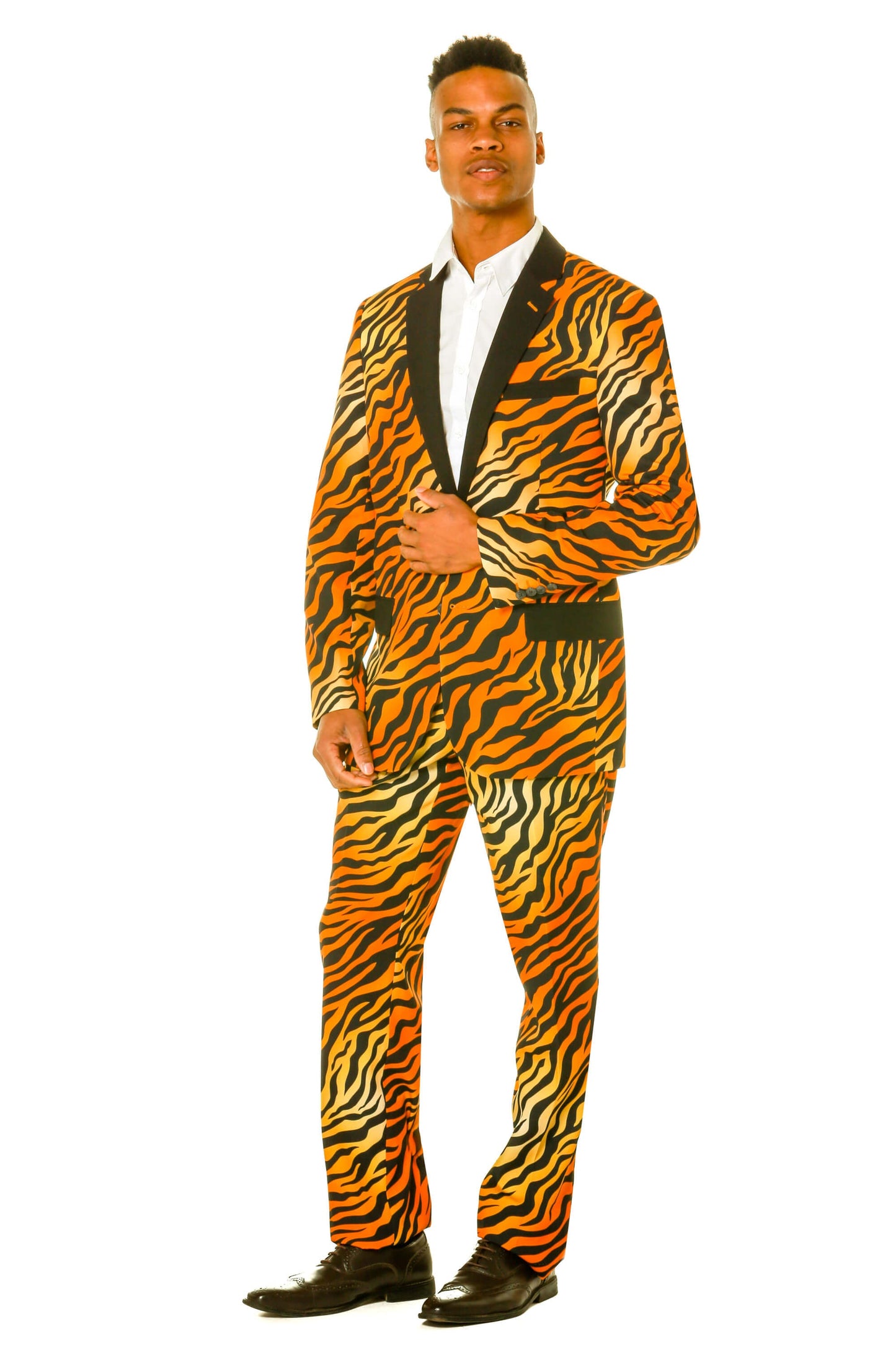  The Make Them Purr | Tiger Print Suit