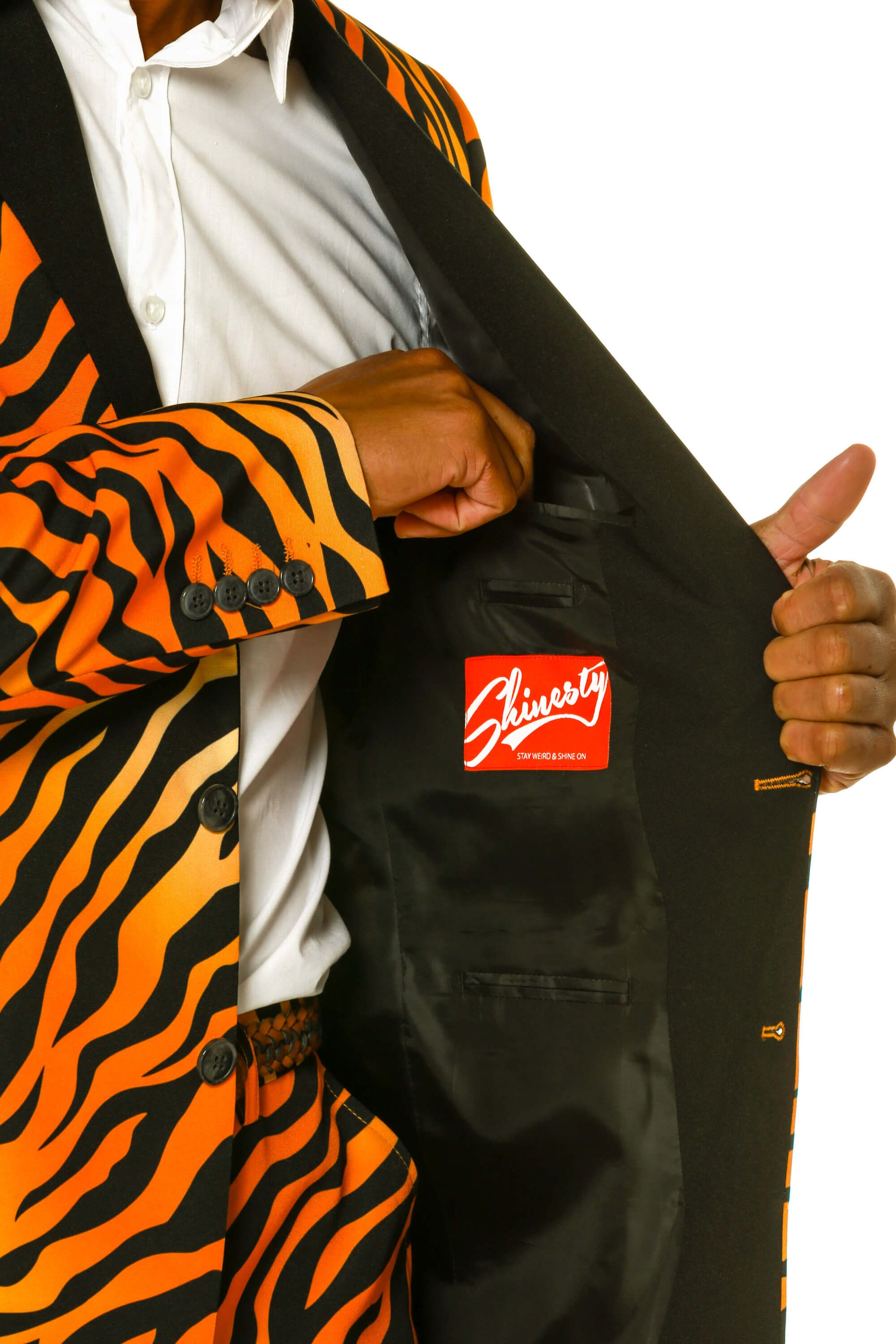  The Make Them Purr | Tiger Print Suit