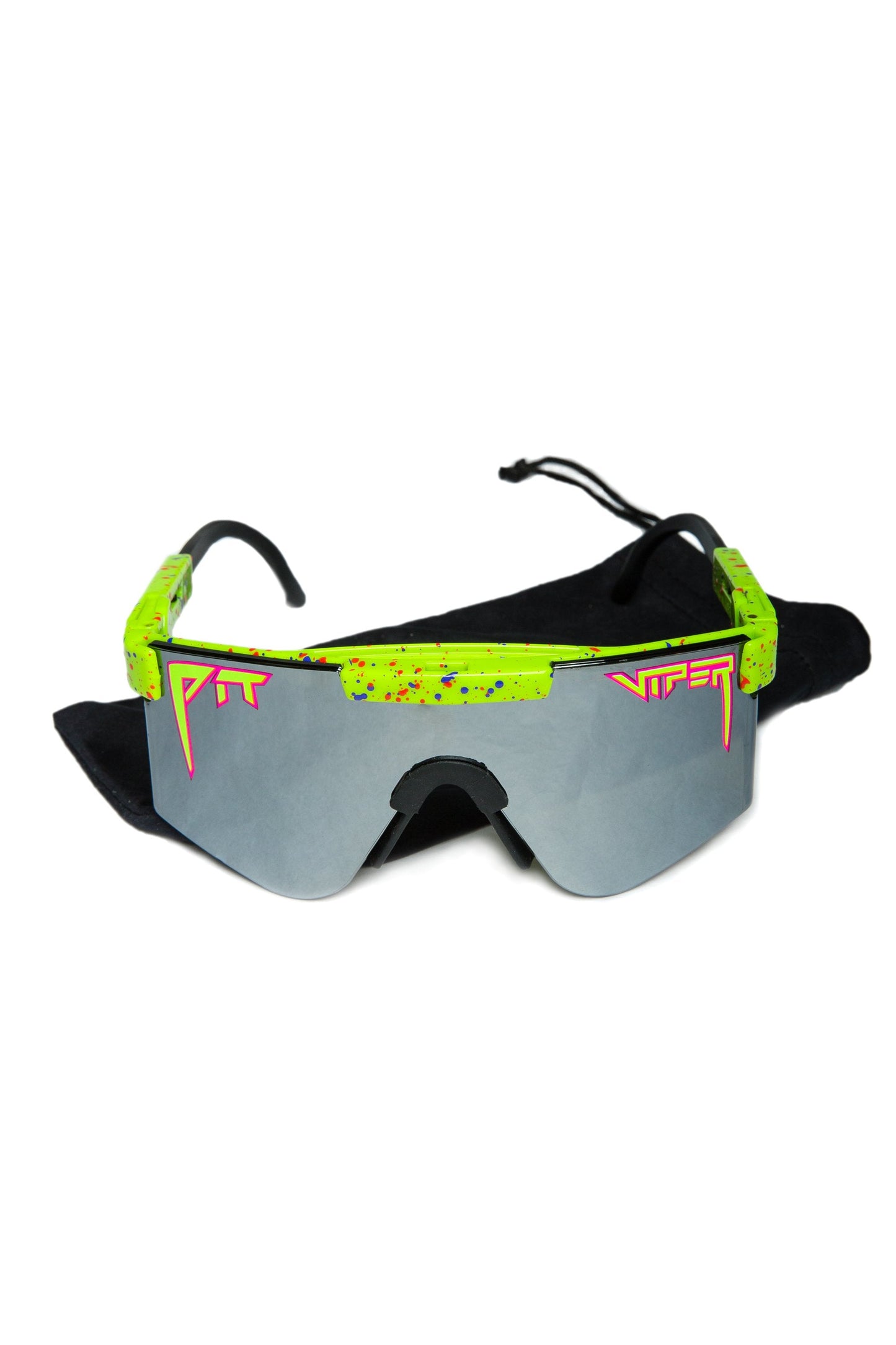  The 1993s | Neon Green Polarized Pit Viper Sunglasses