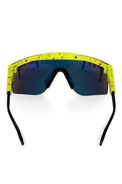  The 1993s | Neon Green Polarized Pit Viper Sunglasses