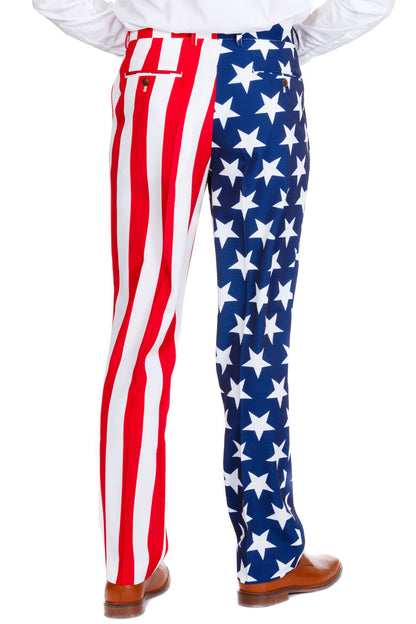  The Tommy J's | American Flag Suit Pants