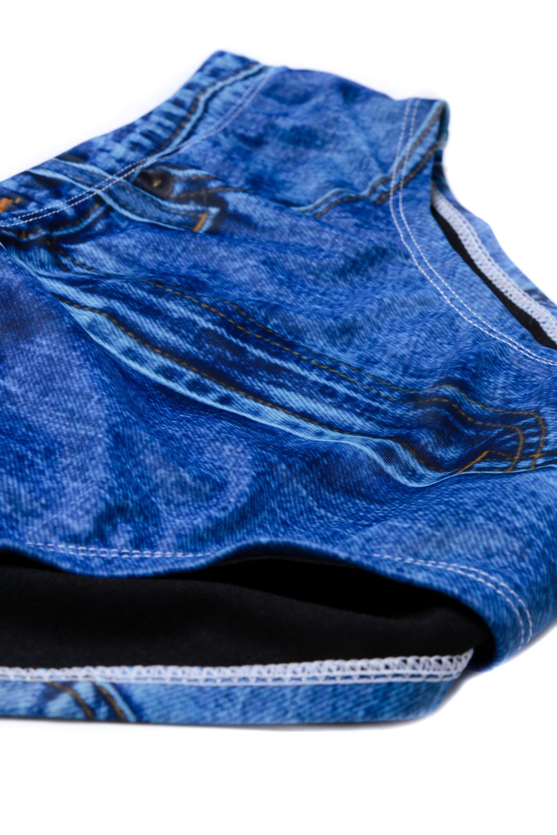  The Daytona Dong Sarong | Denim Print Swim Brief