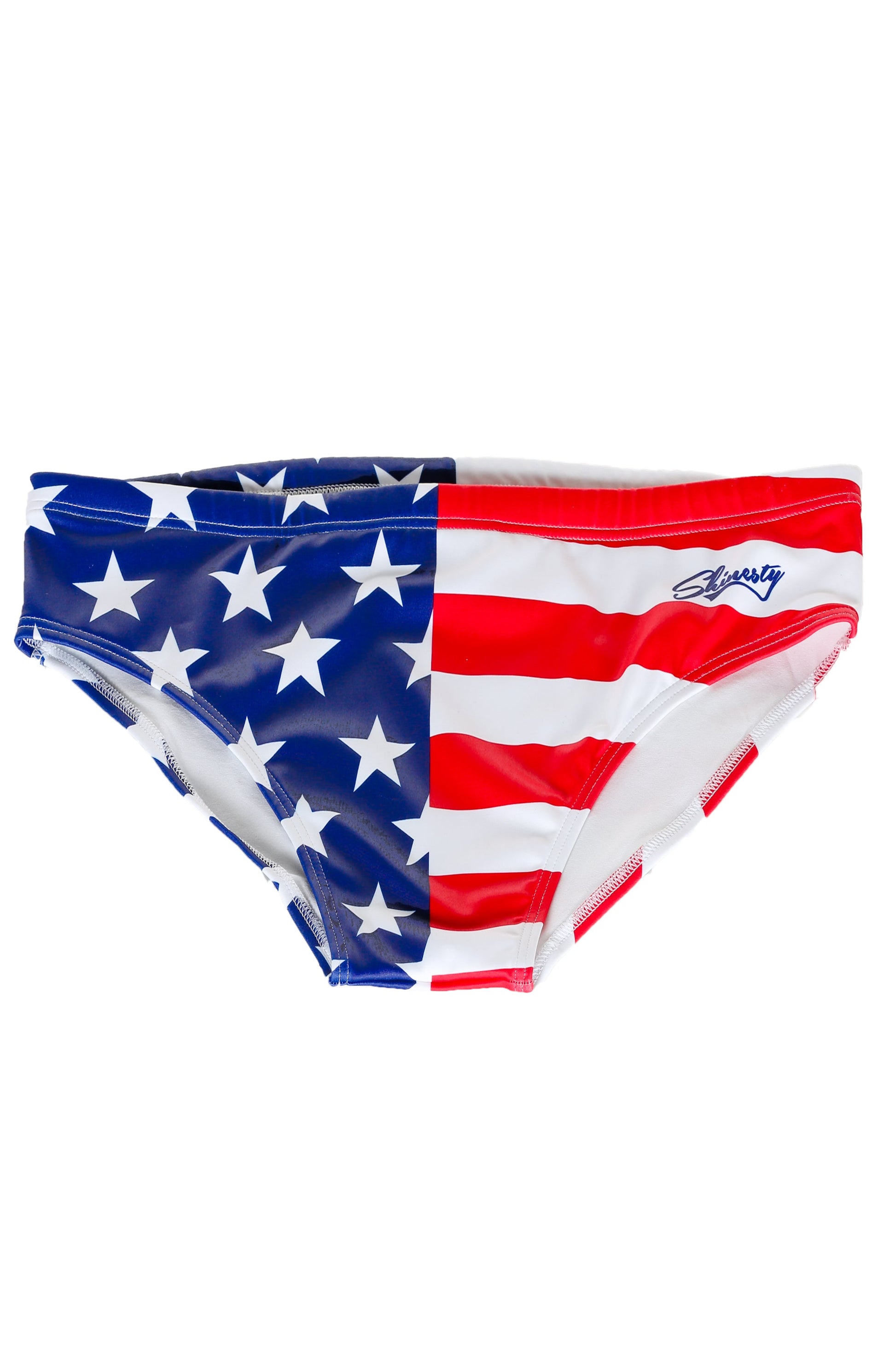  Unsurpassed Summer Ass | American Flag Swim Brief